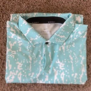Nike Golf Shirt - Digital Camo, Size Large